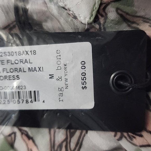 Calista Floral Long Sleeve Dress Size Medium NWT Rag & Bone - Picture 5 of 9